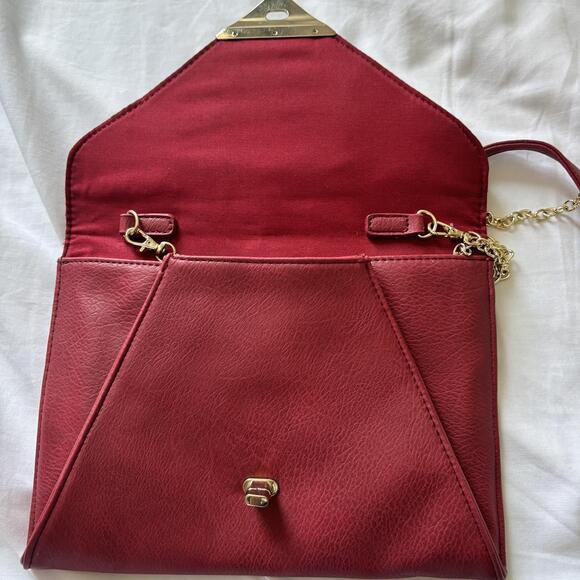 Red Leather Guess Bag Dm 7837 - Picture 5 of 5